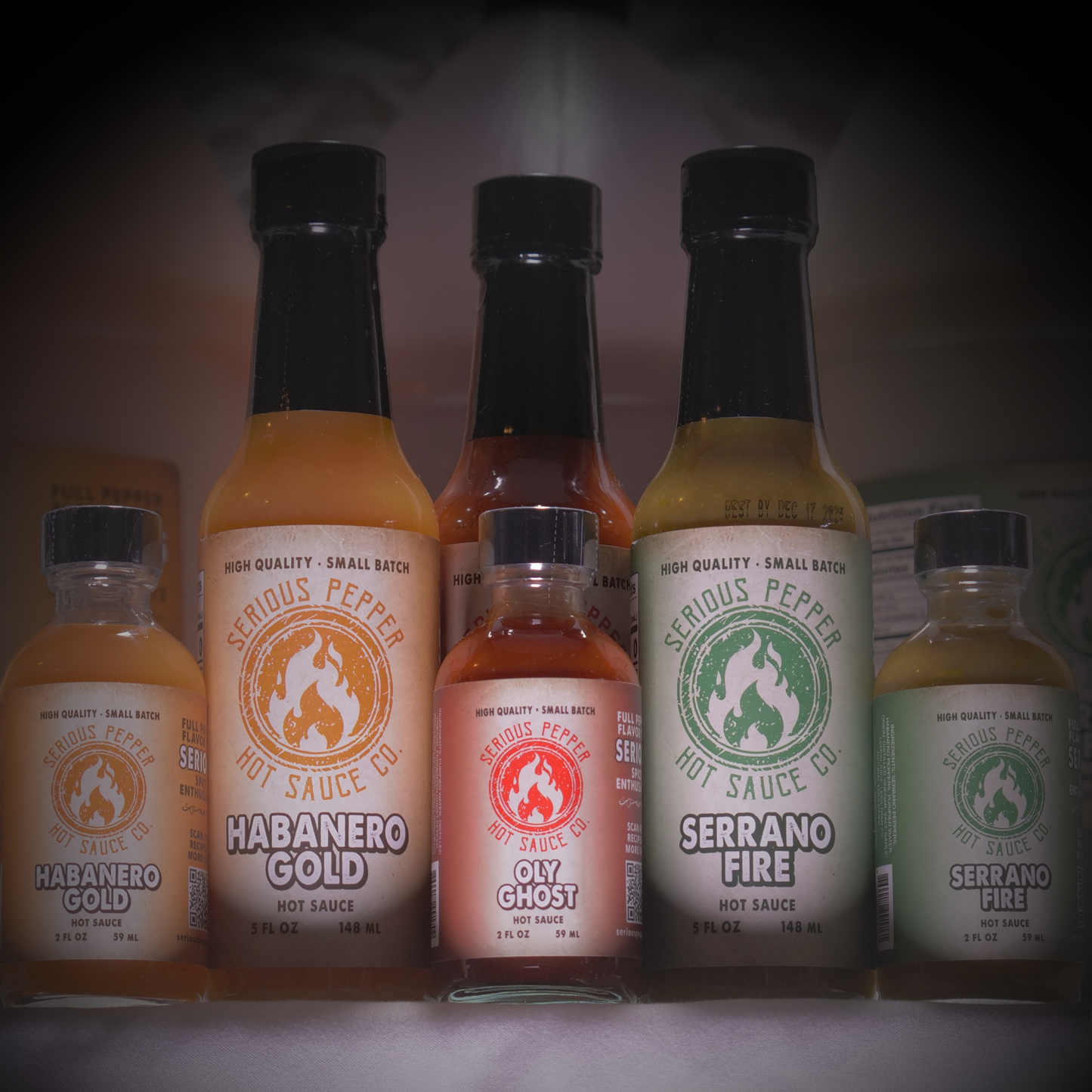 2 oz Hot Sauce Sampler